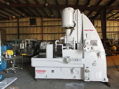 Mattison 40  Rotary Surface Grinder 50 HP 40 Inch Chuck 0.75  Chuck Life • $24500