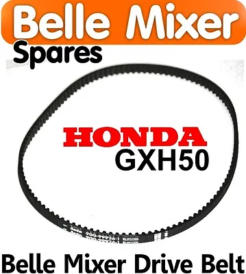 HONDA GXH50 Belle Cement Concrete Mixer Drive Belt 150 Spares Parts Minimix 26-1 • £6.98