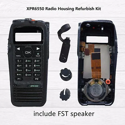 Black Housing Case Repair Cover For  XPR6550 XPR6580 Handheld Radio • $30.90