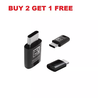 Fits Samsung Galaxy TypeC (male) OTG To Micro USB  (female) Connector Adapter  • £1.99