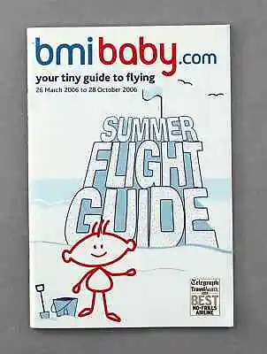 £14.95 • Buy Bmi Baby Airline Timetable Summer 2006