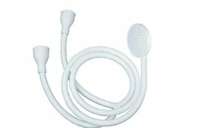 Double Tap Bath Sink Shower Head Hose Spray Hairdresser Pet Push On Mixer • £9.49