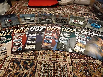 James Bond Car Collection Issues 4 To 64 - Buy Individual Cars Or The Lot • £7