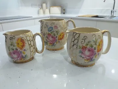 Vintage Sadler Floral Jugs • £14