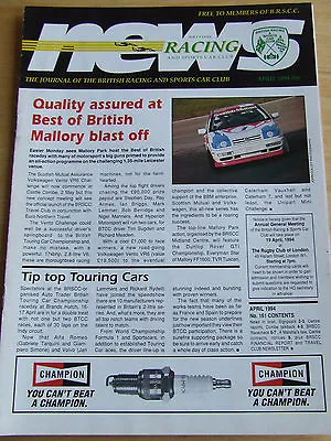 £4.99 • Buy British Racing Sports Car Club Magazine #161 Apr 1994 Best Of British Mallory