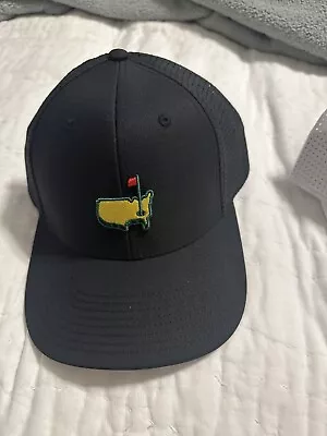 2024 MASTERS BLACK TECH Embroidered Logo Performance Hat Augusta National Golf • $80