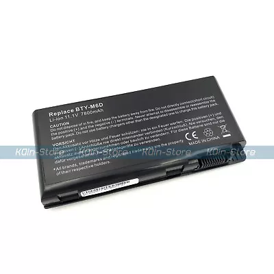 Battery For MSI BTY-M6D GT660 GT663 GT670 GT680DX GT683R GT683 GX660D GX780R • $33.59