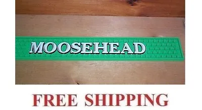 MOOSEHEAD BEER BAR MAT RUNNER BEER COASTER 23.5x3.5 NEW  • $39.99