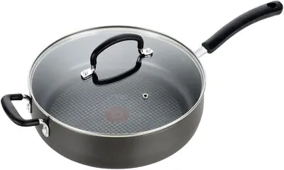 T-fal Hard Anodized Nonstick Jumbo Cooker 5 Quart Cookware Pots And Pans • $43.45