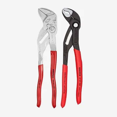Knipex 9K0080147US 2 Piece 10  Cobra Water Pump  And Pliers Wrench Set New! • $94.99