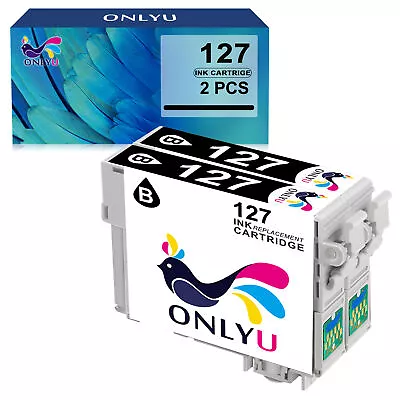 1-5PK T127 127 Ink Cartridges For Epson Fits Workforce WF Stylus NX530 WF-3520 • $11.95