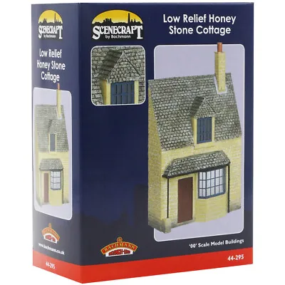 Scenecraft Honey Stone Cottage Model Railway Building 00 Gauge Low Relief 44-295 • £19.99