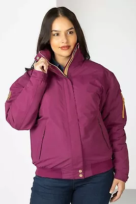 £57.99 • Buy Rydale Bomber Jacket Equestrian Style Short Waterproof Riding Coat 12 Colours
