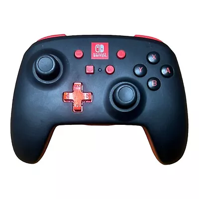 Nintendo Switch Power A (Red / Black) Enhanced Wireless Controller • $39.95