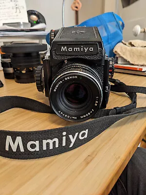 Mamiya M645 Medium Format Camera Kit W/80mm Lens + Strap • $275
