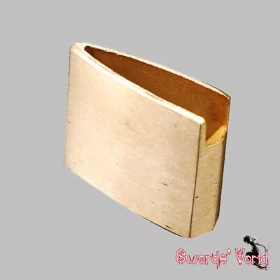 Brass Habaki Plain End Collar For Japanese Samurai Katana Wakizashi Sword • $10.31