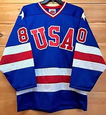 Miracle On Ice Signed 1980 USA Hockey Jersey John Harrington Buzz Schneider K1 • $189.99