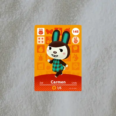 Animal Crossing Amiibo Cards - Series 2 - 145 Carmen • $6.26