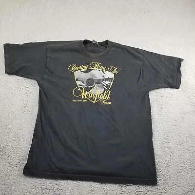 Vintage 1995 Guitar Shirt XL Winfield Kansas National Flatpicking Championships • $17.42