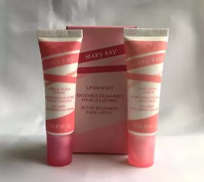 Mary Kay LIP BALM SET Sweet Berry & Tropical Guava NIB Limited Edition • $18.95