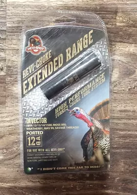 Hevi-Shot Ported Extended Range Turkey Choke For Invector / Moss 500 12 Gauge • $37.99