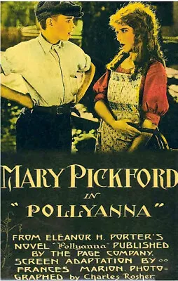 £3 • Buy Pollyanna DVD - Mary Pickford Dir. Powell Vintage Silent Comedy Drama Film 1920