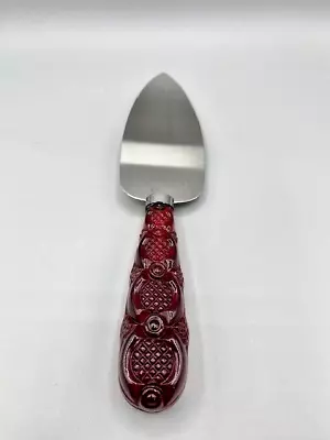 Regent Sheffield Stainless For Avon Cape Cod Pie Server/Cake Knife Red Handle • $17.50