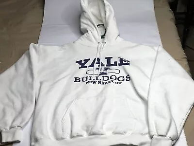 Yale Bulldogs Hoodie Mens Medium Hooded Sweatshirt — Hanes Brand Medium • $12.99