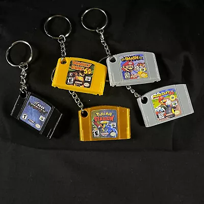 N64 Cartridge Keychain 3D Printed Fan Art • $9.99