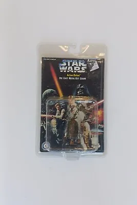 Star Wars R2-D2 Die Cast Metal Keychain 1996 • $11.99
