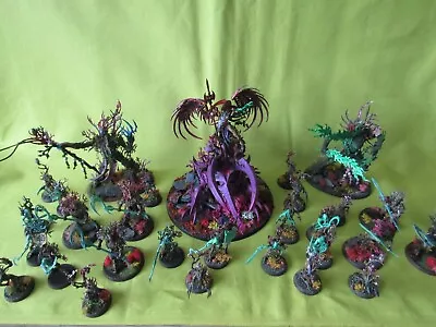 £49 • Buy Warhammer Aos Painted Sylvaneth Army -many Units To Choose From