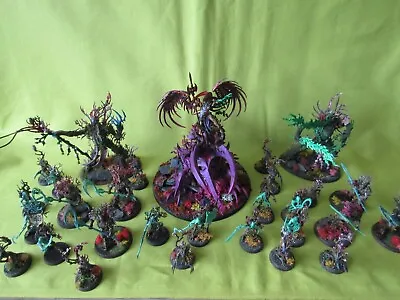 £49 • Buy Warhammer Aos Painted Sylvaneth Army -many Units To Choose From