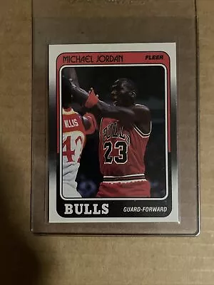 1988 Fleer Michael Jordan 3rd-Year Card #17 Of 132 SHARP See Pics! Mint! BULLS  • $199.96