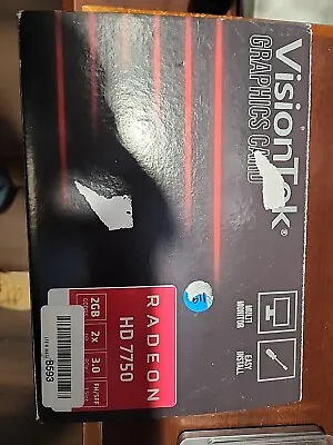 VisionTek AMD Radeon HD 7750 2GB Graphics Card • $114.99