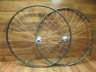 Vintage  Campagnolo Record Strada Record 36h 700c Tubular Free Wheel Set • $249.99