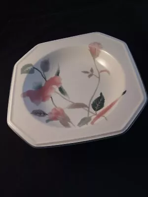 Mikasa Continental Silk Flowers Soup Bowl 8 1/2  F3003 Japan • $8