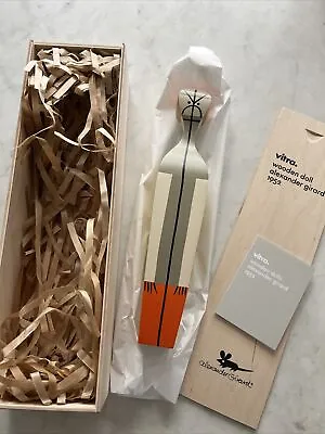 NEW NIB New In Box Alexander Girard Vitra Wooden Doll No. 14 Tall Angry Man • $199.99