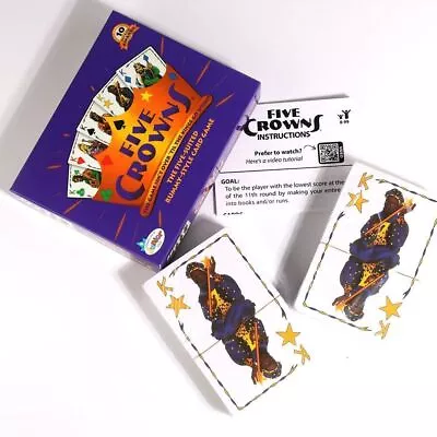 $15.99 • Buy Set Enterprises Five Crowns Card Game 5Suites Classic Original Family Party Play