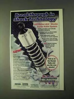 1999 Progressive Suspension 440 Series I.A.S. Shocks Ad • $19.99