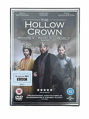 The Hollow Crown: The TV Series. DVD Richard III; Henry IV & Henry V.  Brand New • £14.99