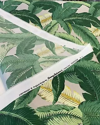 Outdoor Island Hoppin Banana Leaf Tommy Bahama Fabric By The Yard  • $19.95