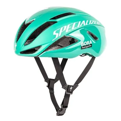 SPECIALIZED S-Works Evade II 2 Bora Hansgrohe Pro Team Road Helmet Green Small S • $314.99