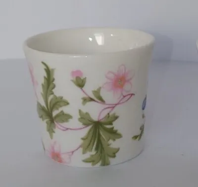 Queens China  Country Meadow   Fine Bone China Egg Cup • £10