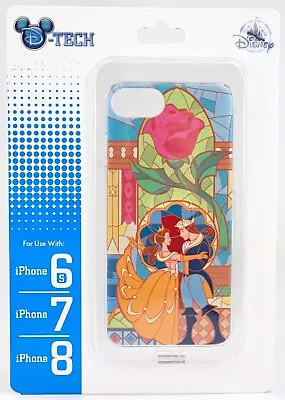 NEW Disney D-Tech Beauty And The Beast Stained Glass Window IPhone 6S/7/8 Case • $11.95