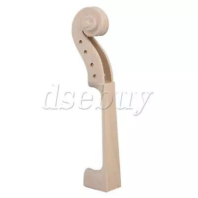 4/4 Violin Neck Handcraft Maple Wood With 4-String Holes • $11.89