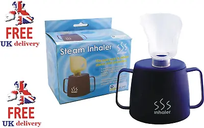 Medisure Steam Inhaler Cup With Menthol Crystals (5g) - Relieve Nasal Congestion • £9.70