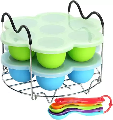 Silicone Egg Bites Molds Compatible With Instant Pot Accessories 6 Qt 8 Quart I • $29.97