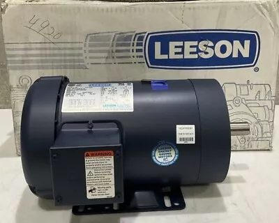 Leeson Electric C145t17fk39e Motor 60 Hz 208-230/460v 1740-1440 Rpm • $275