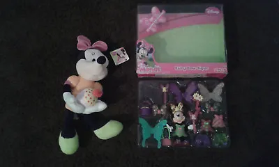 £30 • Buy Disney Fisher Price Minnie Mouse Soft Toy Fairy Bow-tique Figure Playset RARE