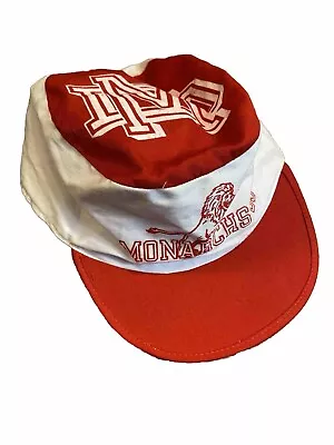 VTG 5 Panel Hat 1993 — Red And White • $16